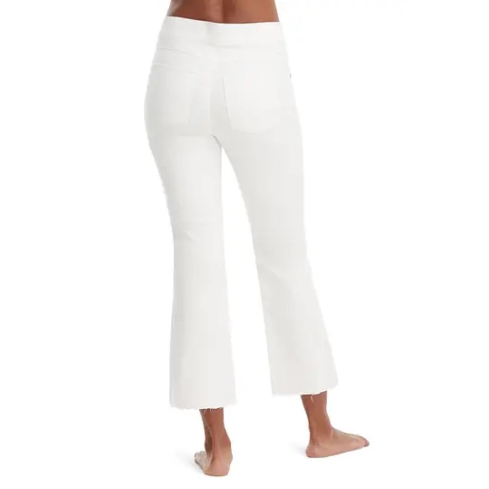 Spanx Cropped Flared Denim Jeans - Picture 3 of 6